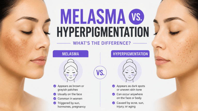 Melasma and hyperpigmentation